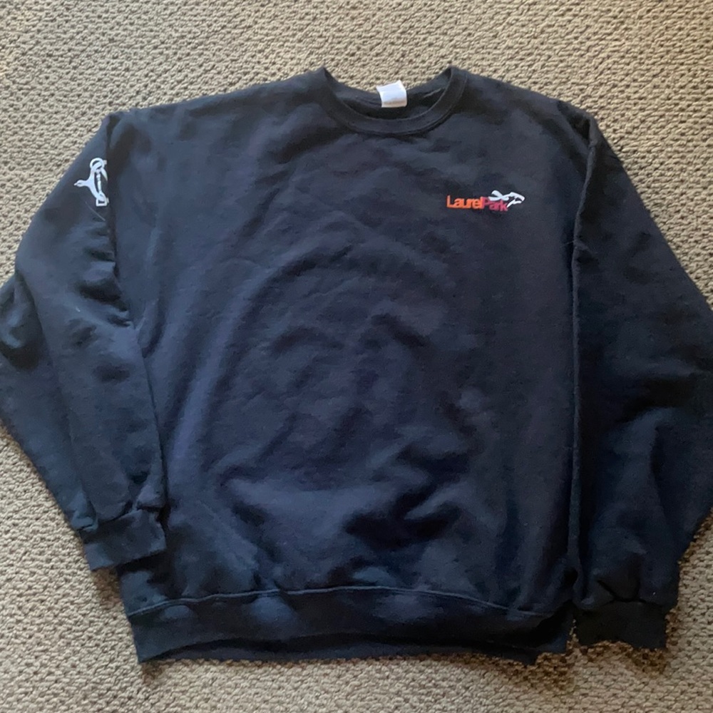 Laurel Park Racetrack crewneck sweatshirt XL